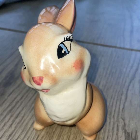 Blossom, Thumper’s girlfriend From Disney Bambi Porcelain Vintage Figurine 1940s - Picture 6 of 6